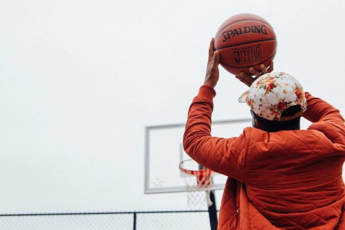 L'écart pour un lancer franc au basket 